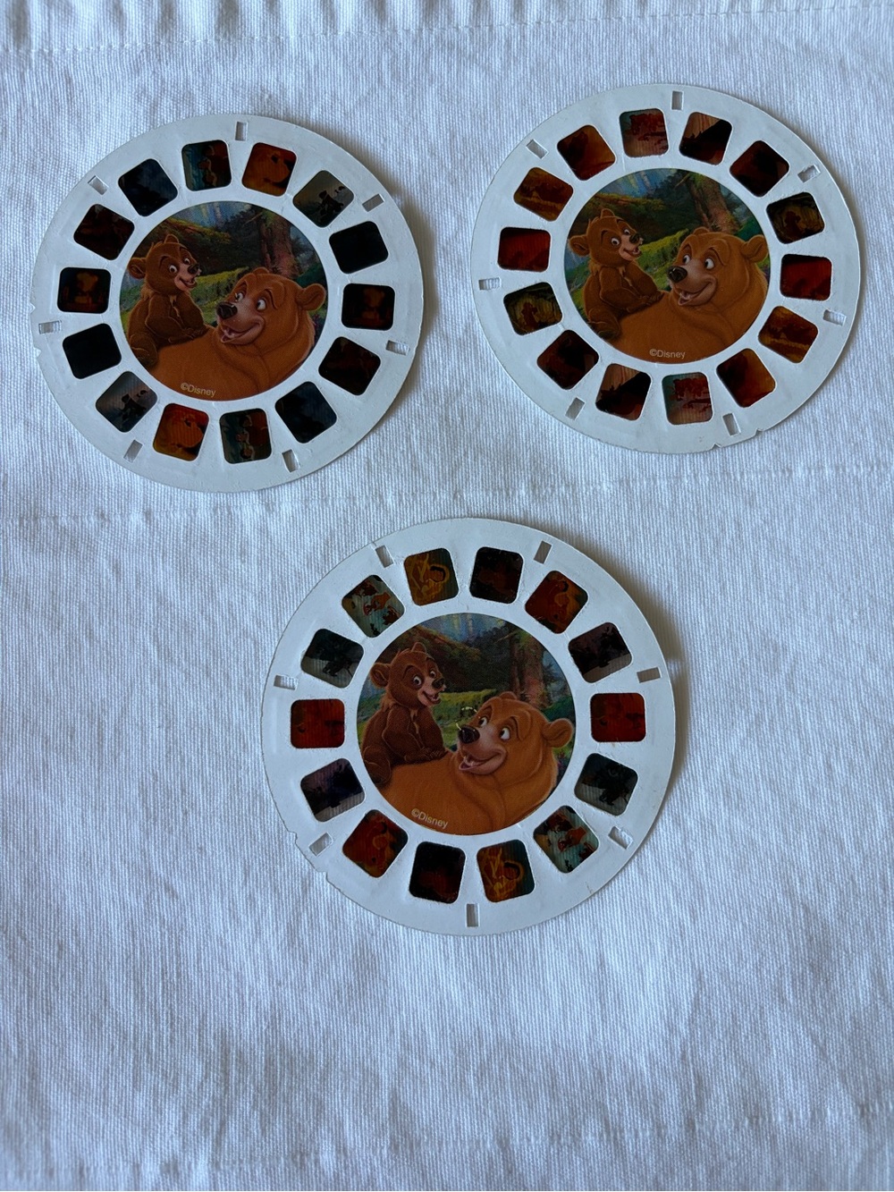 Brother bear vintage View-Master Reels.